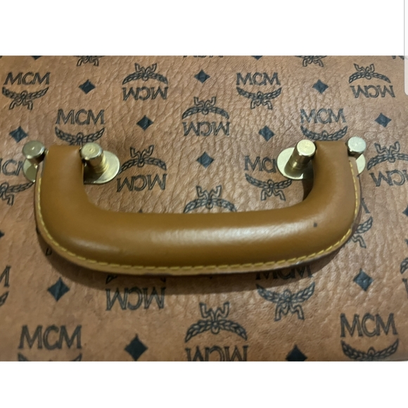 Vintage Rare MCM travel vanity jewelry cae lock trunk - Picture 3 of 14